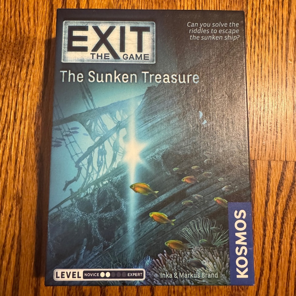 Exit the game: The Sunken Treasure full set